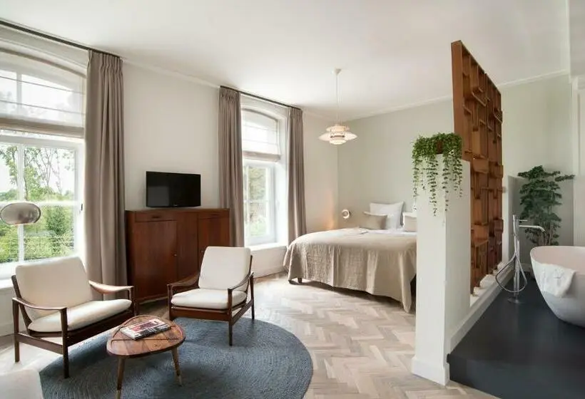 キングサイズベッドのスイートルーム, Boutique Hotel De Witte Dame