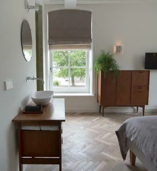 キングサイズベッドのデラックスルーム, Boutique Hotel De Witte Dame