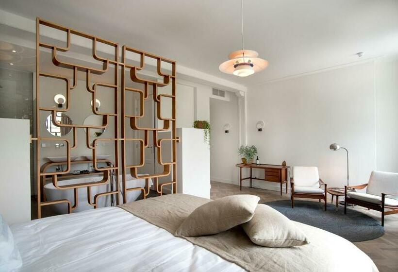 جناح سرير كينج, Boutique Hotel De Witte Dame