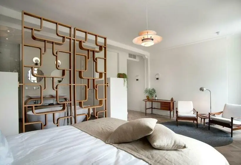 キングサイズベッドのスイートルーム, Boutique Hotel De Witte Dame