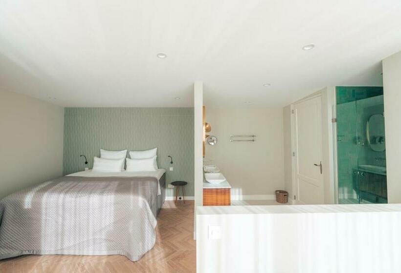 جناح مزود بتراس, Boutique Hotel De Witte Dame