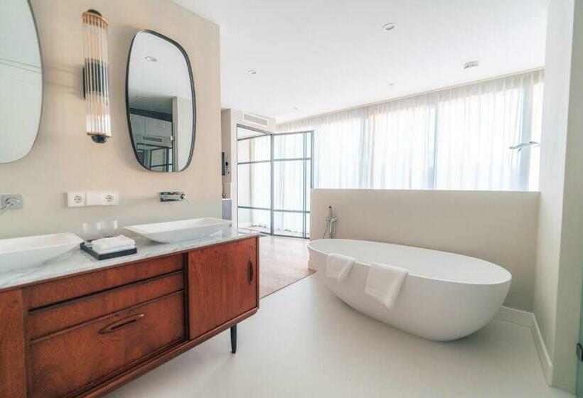 带露台的套间, Boutique Hotel De Witte Dame