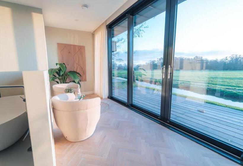 جناح مزود بتراس, Boutique Hotel De Witte Dame