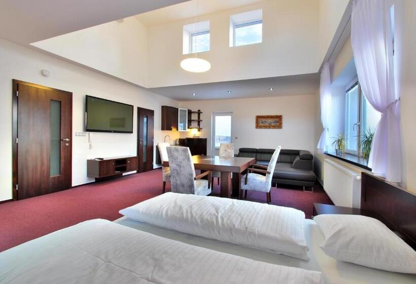 带1个卧室的高级公寓, Palác