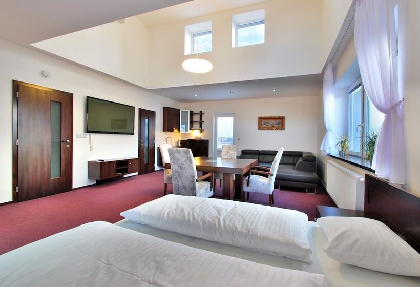 带1个卧室的高级公寓, Palác