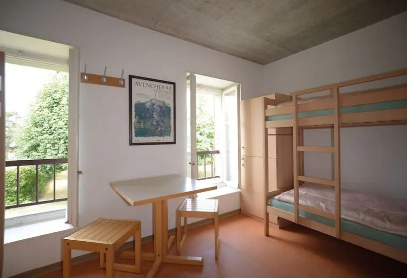 Standard-huone Jaettu Kylpyhuone, Avenches Youth Hostel