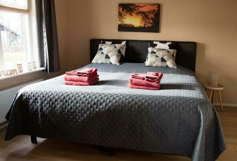 חדר סטנדרט נוף לגינה, Bed & Breakfast De Lindehoek