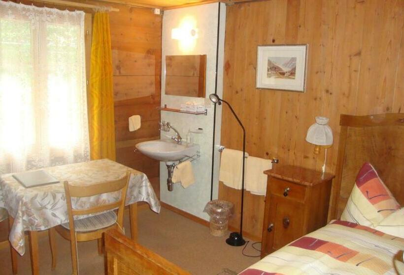 חדר סטנדרד יחיד חדר אמבטיה משותף, Bietschhorn