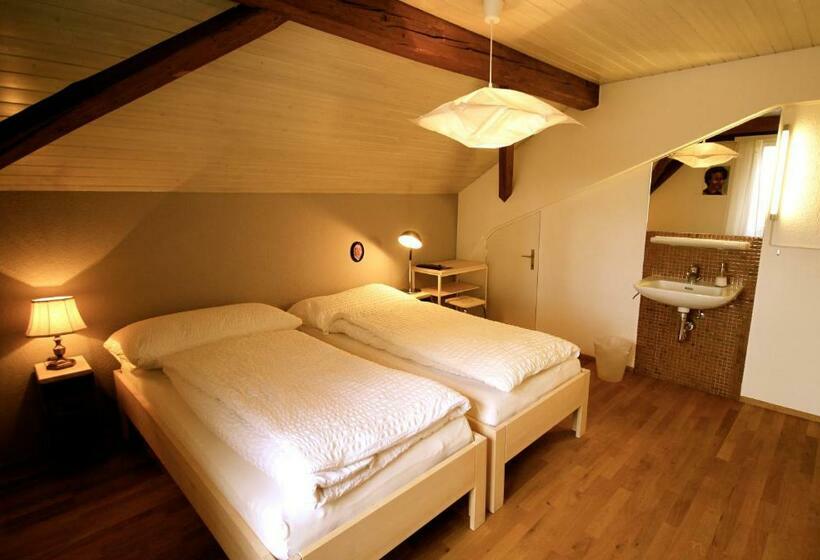 اتاق استاندارد با سرویس بهداشتی مشترک, Gasthaus Schlosshalde