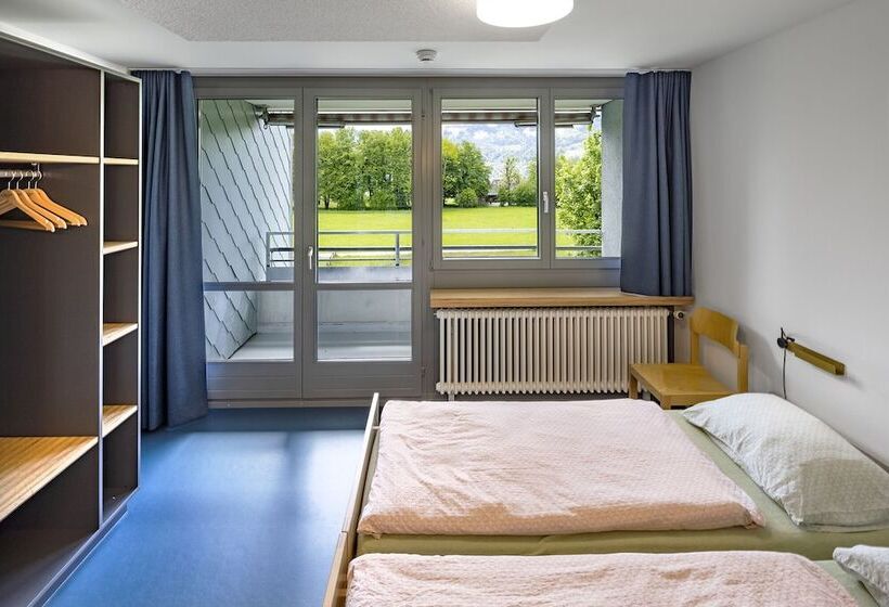 غرفة قياسية فردية حمام مشترك, Rapperswil Jona Youth Hostel