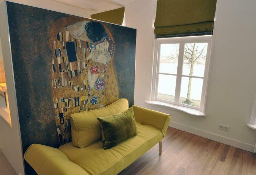 带河湖景观的套房, Boetiek Hotel Kampen