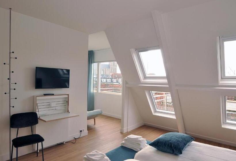 标准房带园景, Boetiek Hotel Kampen