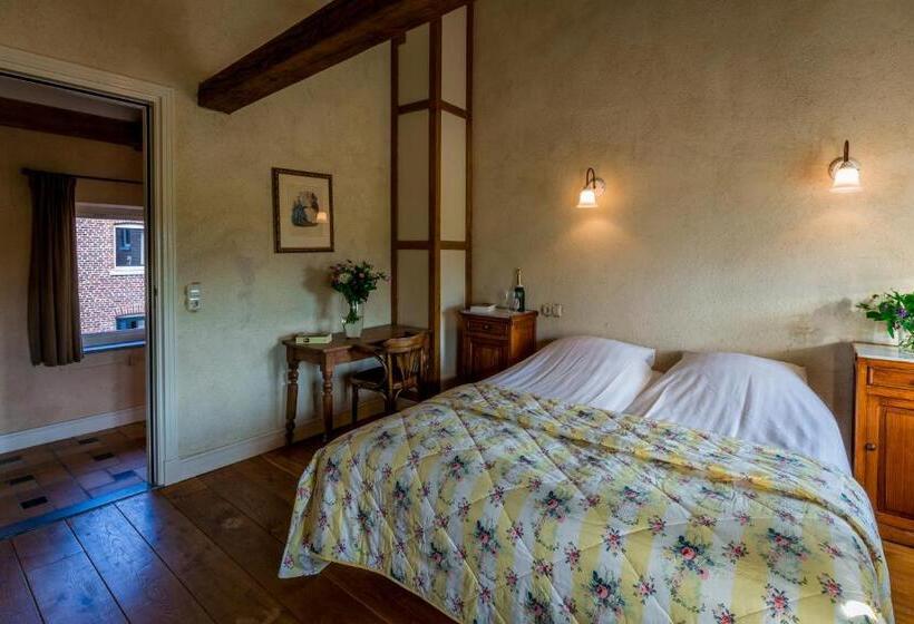 חדר סטנדרט חדר אמבטיה משותף, Auberge De Smockelaer