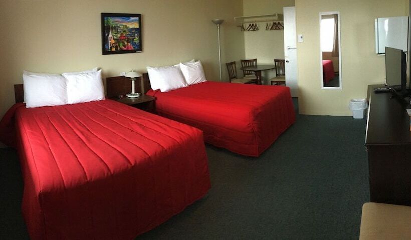 带2个双人床的标准工作室, Motel Sainte Flavie