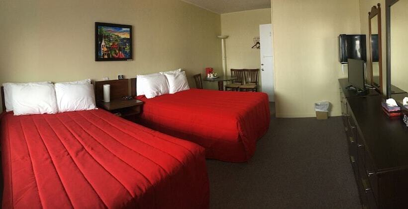Номер Стандарт 2 Двуспальные Кровати, Motel Sainte Flavie