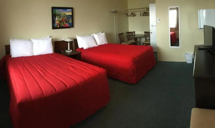２ダブルベッドのスタンダードルーム, Motel Sainte Flavie