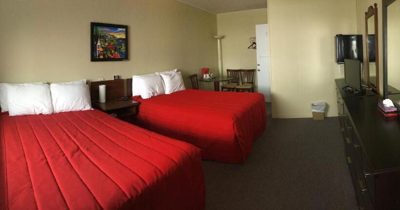 带2个双人床的标准工作室, Motel Sainte Flavie