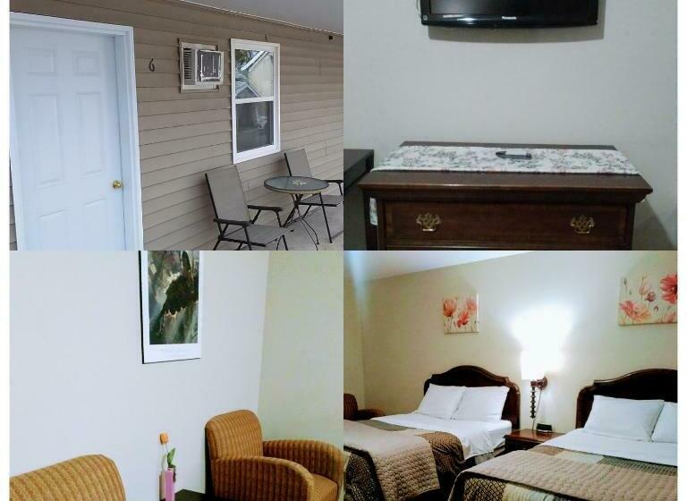 스탠다드 룸 더블 침대 2개, Rothesay Motel