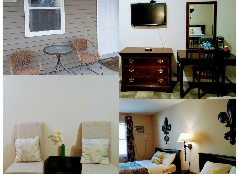 스탠다드 룸 더블 침대 2개, Rothesay Motel