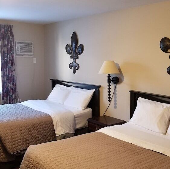 스탠다드 룸 더블 침대 2개, Rothesay Motel