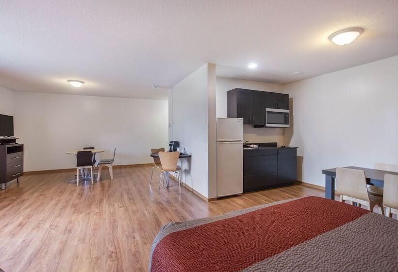 חדר סטנדרט שתי מיטות זוגיות, Motel Bo Camrose, Ab