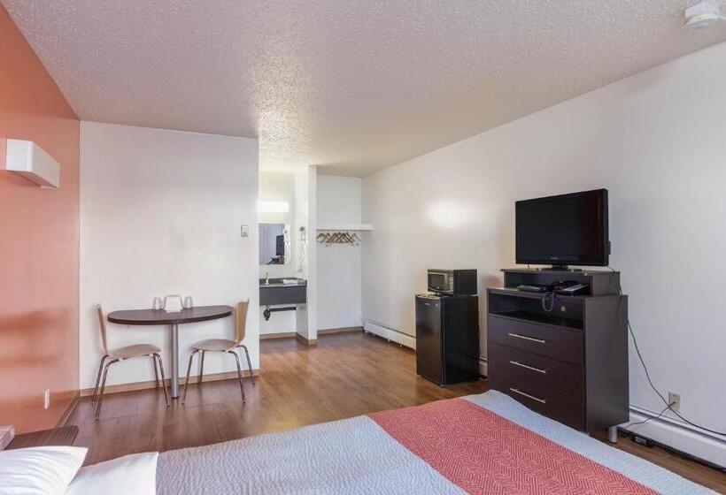 חדר סטנדרט מיטה זוגית, Motel Bo Camrose, Ab