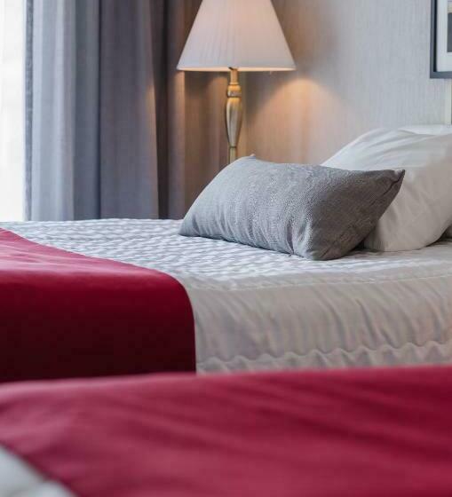 غرفه قياسيه سريرين مزدوجين, Motel Cartier