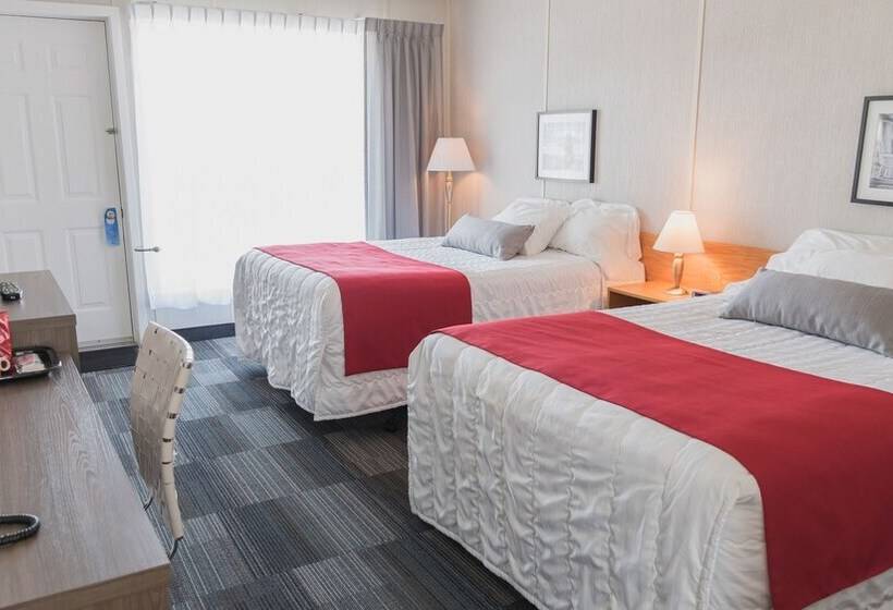 غرفه قياسيه سريرين مزدوجين, Motel Cartier