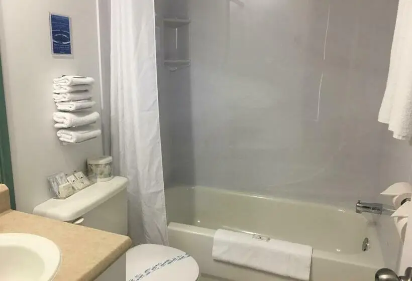 Standard-huone 2 Parivuodetta, Motel Des Cascades