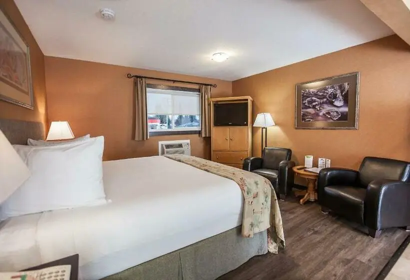 Standard-huone King-vuode, Swiss Chalet Motel