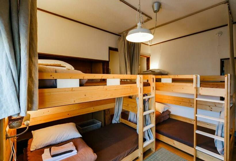 חדר סטנדרט לארבעה עם מיטת קומתיים, 1166 Backpackers