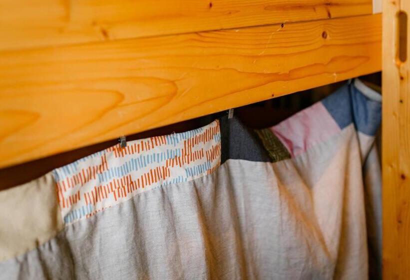 חדר סטנדרט לארבעה עם מיטת קומתיים, 1166 Backpackers