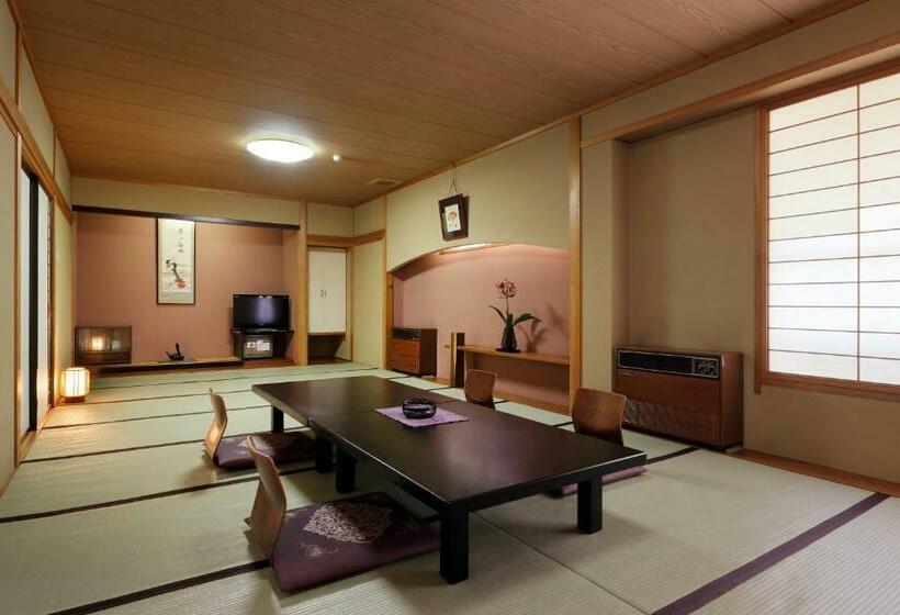 스탠다드 룸 공동 욕실, Annex Fujiya Ryokan