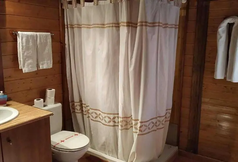 سوییت با چشم‌انداز باغ, Casas De Madera Los Molinos