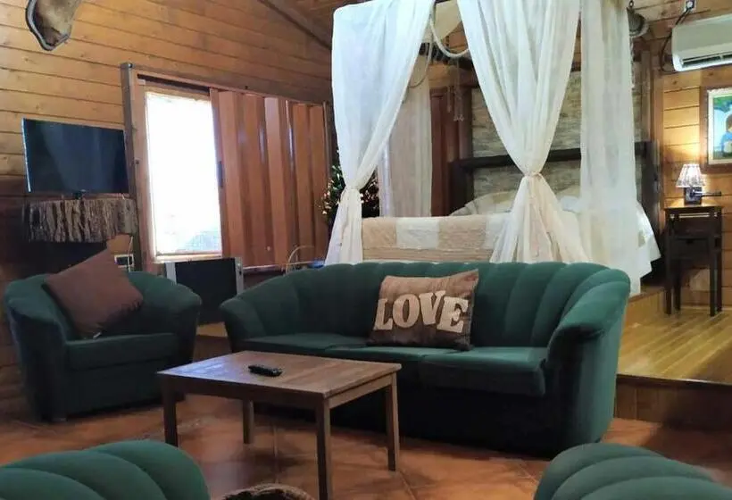 سوییت با چشم‌انداز باغ, Casas De Madera Los Molinos