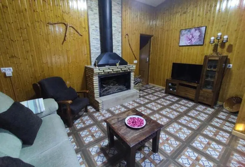 اتاق استاندارد با چشم‌انداز باغ, Casas De Madera Los Molinos
