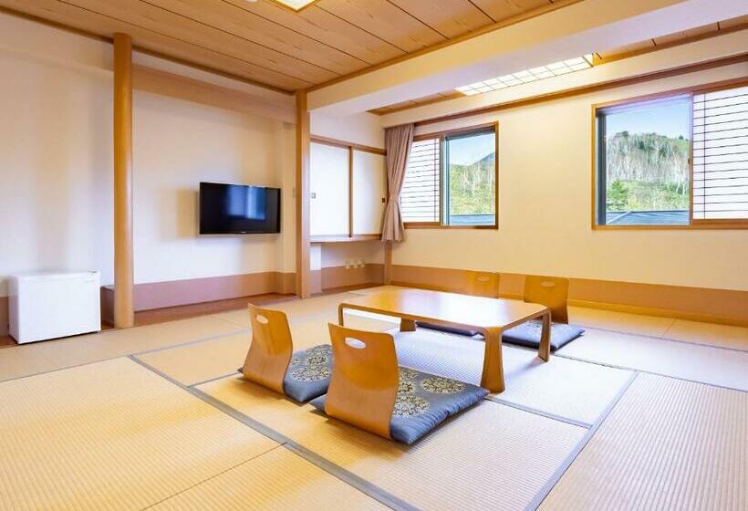 חדר משפחתי חדר אמבטיה משותף, Sachinoyu Hotel Shiga Kogen