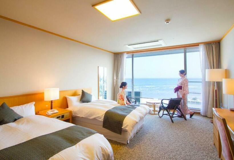 חדר סטנדרט נוף לים, Spa And Resort Hotel Solage Oita Hiji Beppuwan