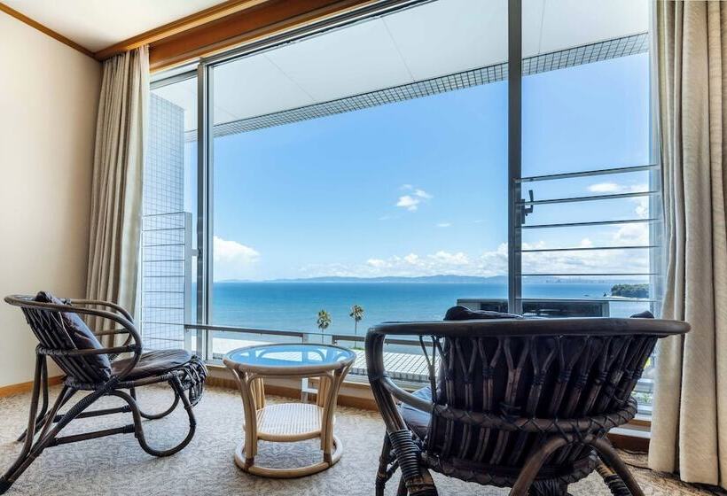 חדר סטנדרט נוף לים, Spa And Resort Hotel Solage Oita Hiji Beppuwan