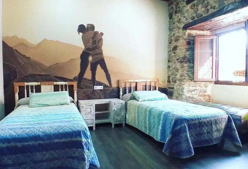 Standard-huone Jaettu Kylpyhuone, Albergue La Medina De Camponaraya