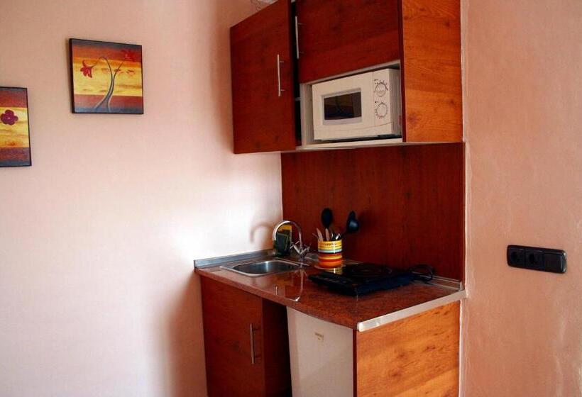 סטודיו סטנדרט עם מרפסת, Hospedería El Caravansar