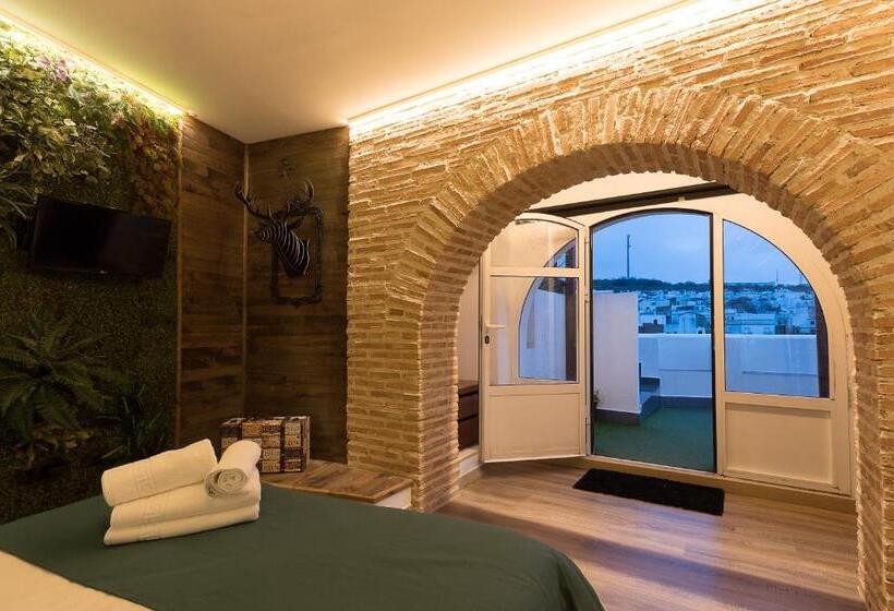 テラス付きスタンダードルーム, Posada De Las Cuevas