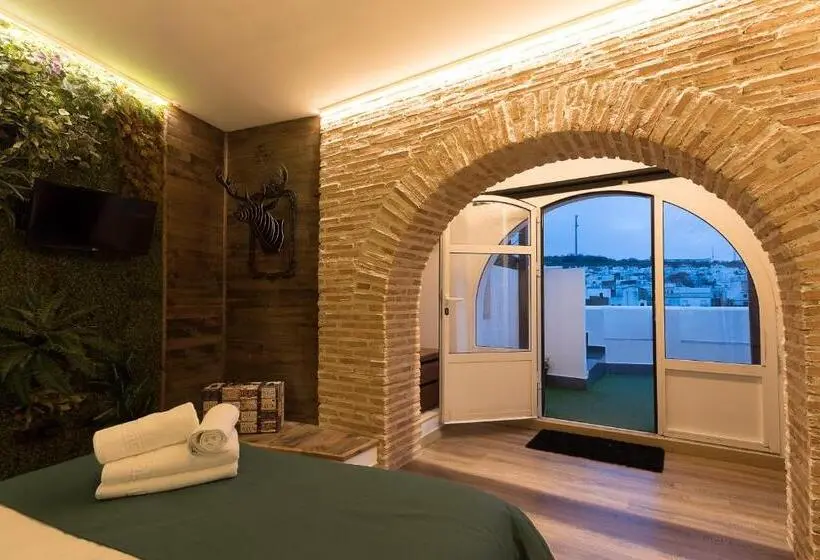 Standard-huone Terassi, Posada De Las Cuevas
