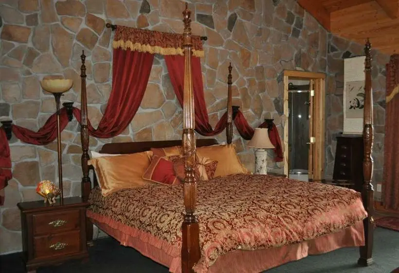 キングサイズベッドのデラックススイート, Elkwood Manor Bed & Breakfast