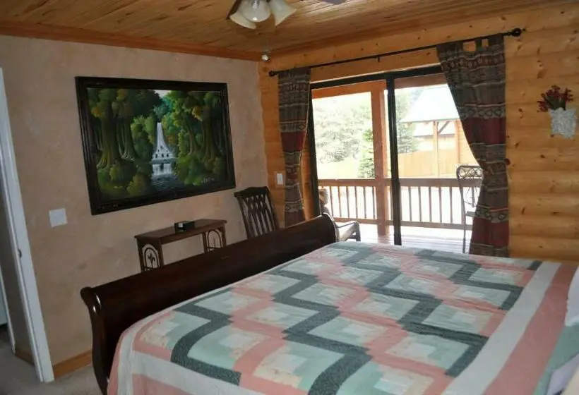 キングサイズベッドのスイートルーム, Elkwood Manor Bed & Breakfast
