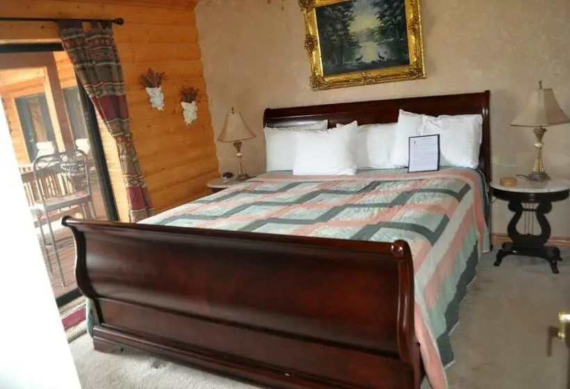 キングサイズベッドのスイートルーム, Elkwood Manor Bed & Breakfast