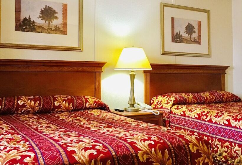 غرفه قياسيه سريرين مزدوجين, Granada Inn Motel   Kalkaska