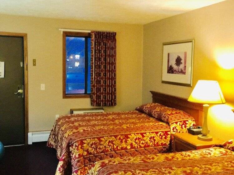 غرفه قياسيه سريرين مزدوجين, Granada Inn Motel   Kalkaska