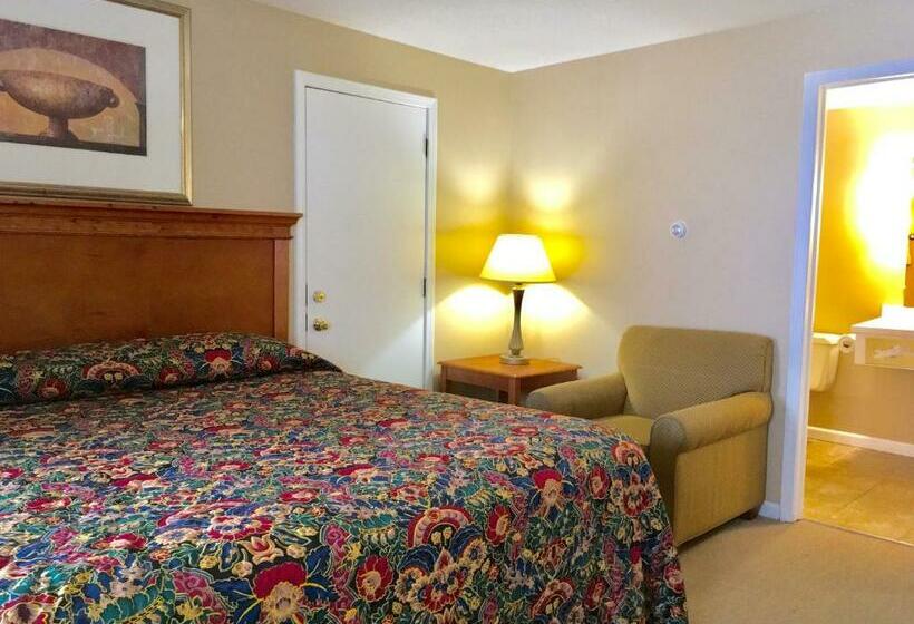 キングサイズベッドのスタンダードルーム, Granada Inn Motel   Kalkaska