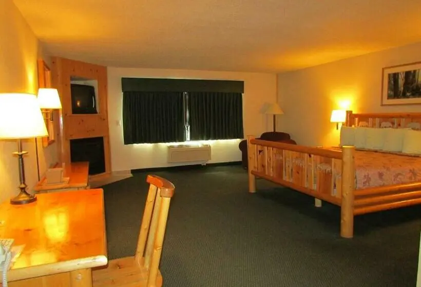 Deluxe Yhden Hengen Huone, Shell Lake Lodge, A Travelodge By Wyndham